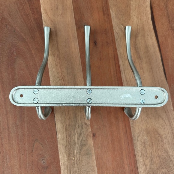 Anthropologie Quinn Hook Rack in Brushed Silver - Picture 6 of 6